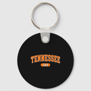Tennessee Dad. Retro Tennessee Tn Orange Vintage D Key Ring