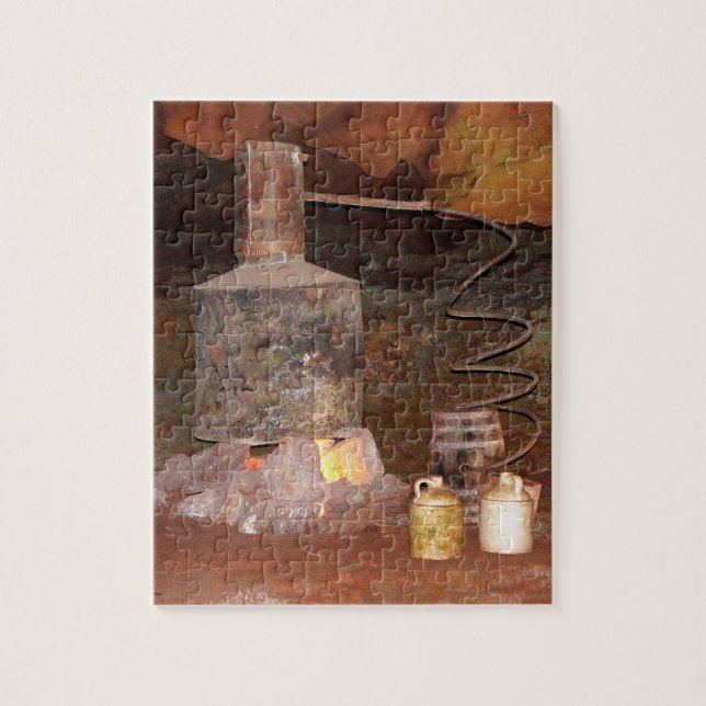 Tennessee Distillery Jigsaw Puzzle (Vertical)
