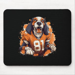 Tennessee Dog Sport Lovers Tennessee Tri Stars  Mouse Mat