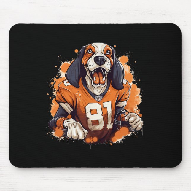 Tennessee Dog Sport Lovers Tennessee Tri Stars  Mouse Mat (Front)