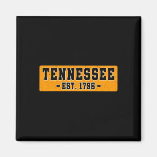 Tennessee est 1796 great smoky mountains national magnet