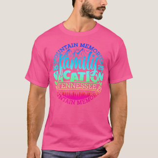 Tennessee Family Vacation Road Trip 2025 Mountain  T-Shirt