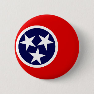 TENNESSEE FLAG 6 CM ROUND BADGE