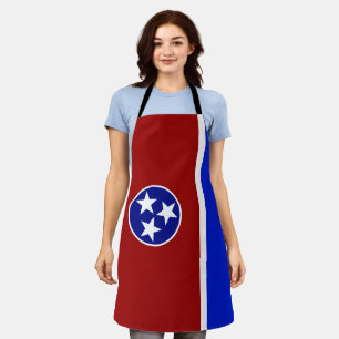 Tennessee flag apron