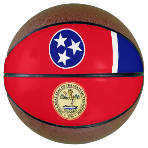 Tennessee flag basketball