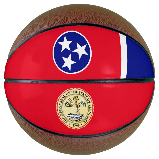 Tennessee flag basketball (Front)
