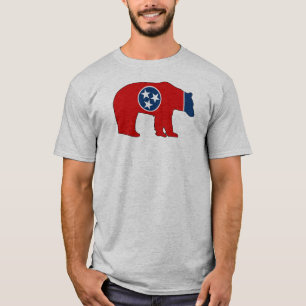 Tennessee Flag Bear T-Shirt