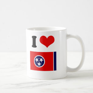 TENNESSEE FLAG COFFEE MUG