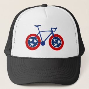 Tennessee Flag Cycling Trucker Hat