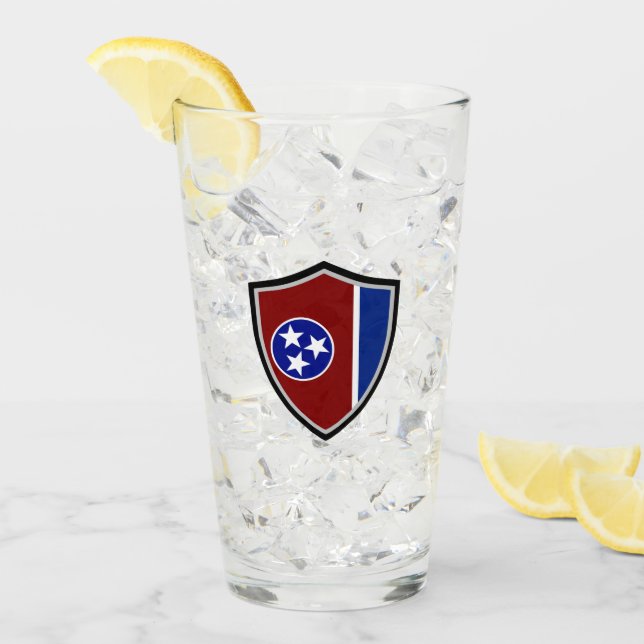 Tennessee flag glass (Front Ice)