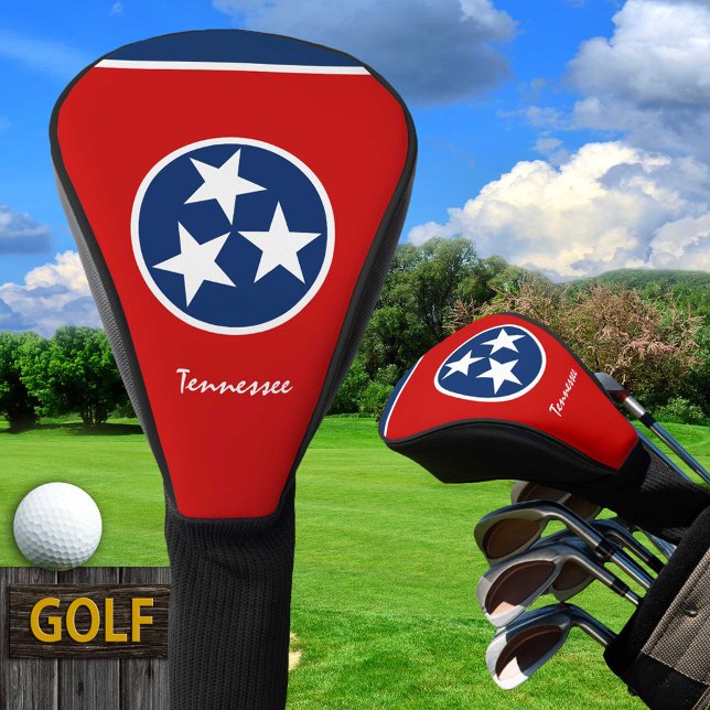 Tennessee Flag Golf Driver Cover / Golfing USA (Creator Uploaded)