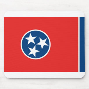 Tennessee flag mouse mat