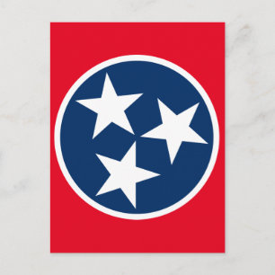 Tennessee Flag Postcard