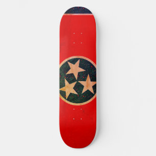 Tennessee Flag Skateboard