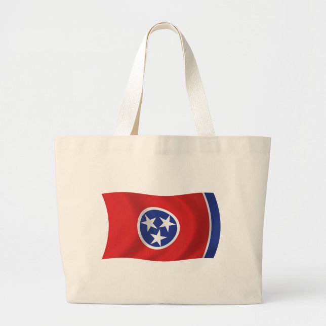 Tennessee Flag Tote Bag (Front)
