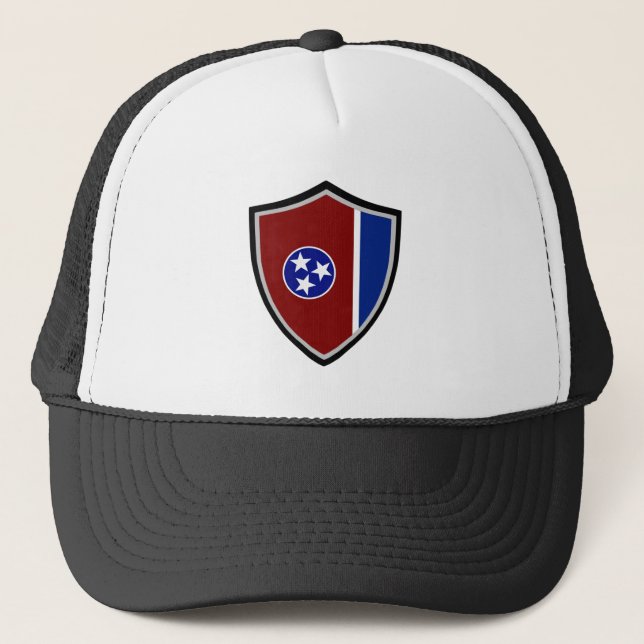 Tennessee flag trucker hat (Front)