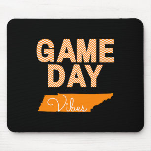 Tennessee Football Game Day Vibes Fall Tailgate Mouse Mat