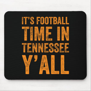 Tennessee Football It's Football Time In Tennessee Mouse Mat