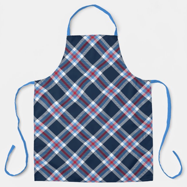 Tennessee Football Plaid Apron (Front)