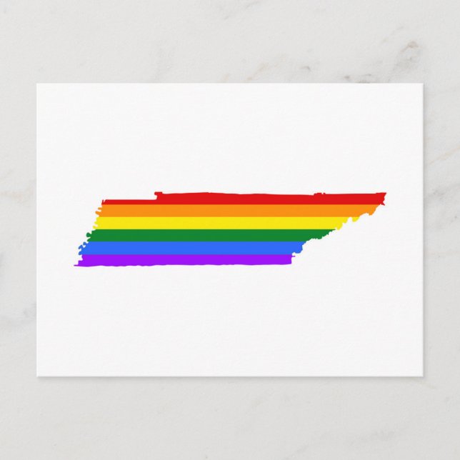 Tennessee Gay Pride Postcard (Front)