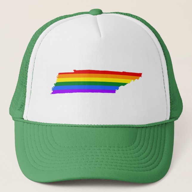 Tennessee Gay Pride Trucker Hat (Front)