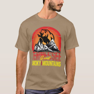 Tennessee Great Smoky Mountains Campingrip gift T-Shirt