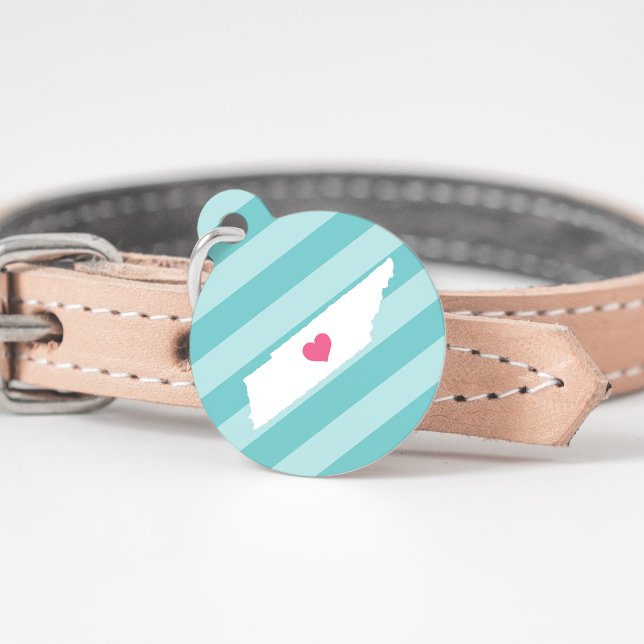 Tennessee Heart Pet Tag (Creator Uploaded)