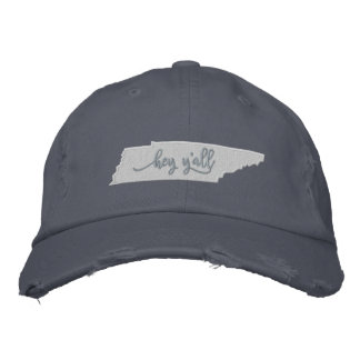 Tennessee Hey Y'all Hat - Blue