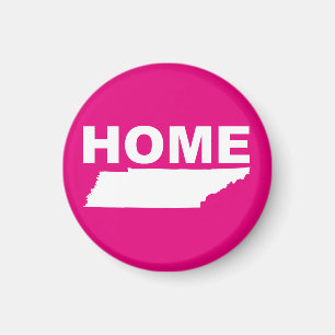 Tennessee Home Away From State Fridge Magnet