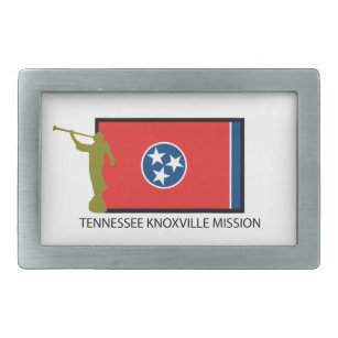 TENNESSEE KNOXVILLE MISSION LDS CTR BELT BUCKLE