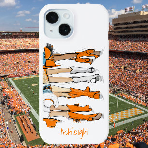 Tennessee Ladies Cowboy Boots Orange Fashion Name iPhone 15 Case