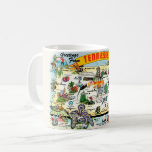 Tennessee Map Mug