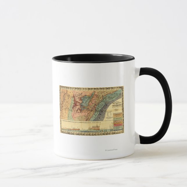 Tennessee, Mississippi, Alabama and Georgia Mug (Right)