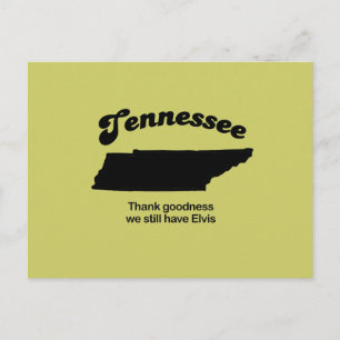 Tennessee Motto - Thank goodness Postcard