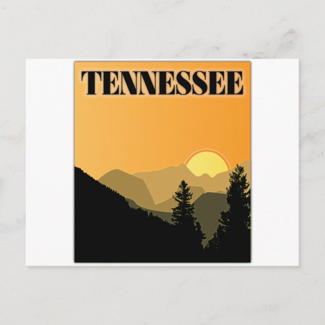 Tennessee Mountains Postcard (Front)