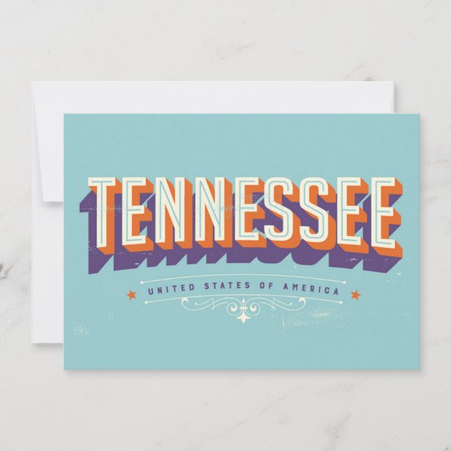Tennessee Moving Address Card (Front)