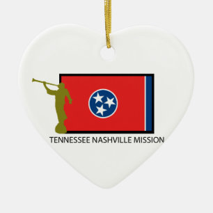 TENNESSEE NASHVILLE MISSION LDS CTR CERAMIC TREE DECORATION