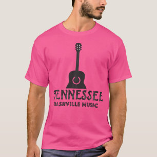 Tennessee Nashville Music Acoustic Guitar Shirt