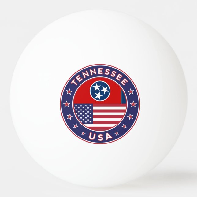 Tennessee Ping Pong Ball (Front)