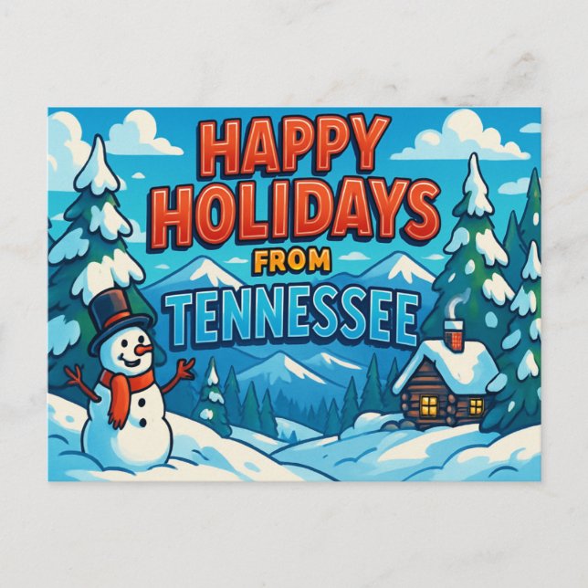 TENNESSEE Postcard (Front)