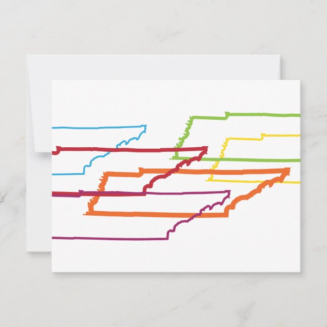 tennessee pride blur invitation (Front)
