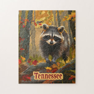 Tennessee Racoon Jigsaw Puzzle