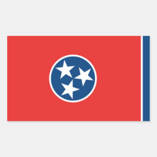 Tennessee Rectangular Sticker