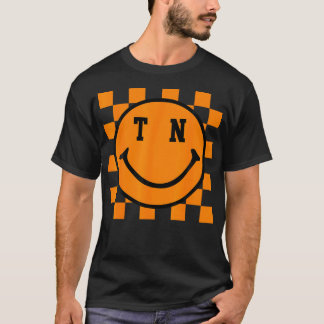 Tennessee Retro Happy Chequerboard T-Shirt