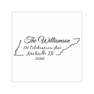 Tennessee Return Address Stamp Self-Inking