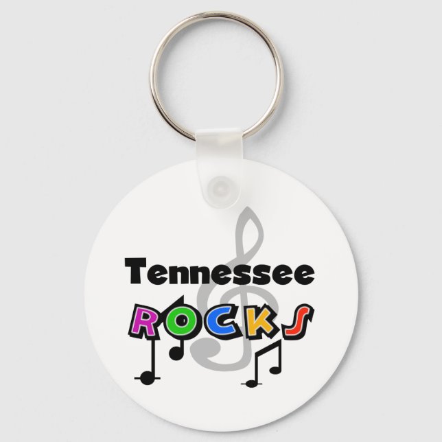 Tennessee Rocks Key Ring (Front)