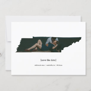 Tennessee Save the Date Photo Card