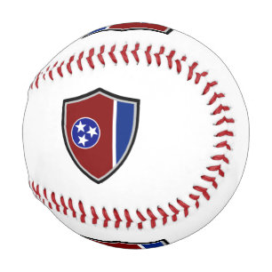 Tennessee shield flag baseball