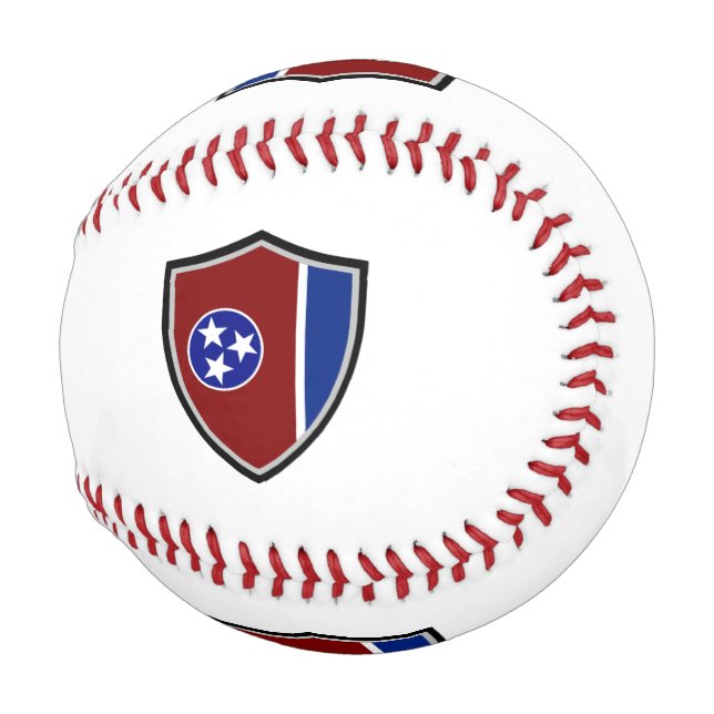 Tennessee shield flag baseball (Front Right)