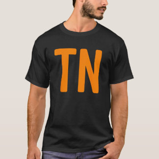 Tennessee Shirt Simple TN Orange State Pride Fan T